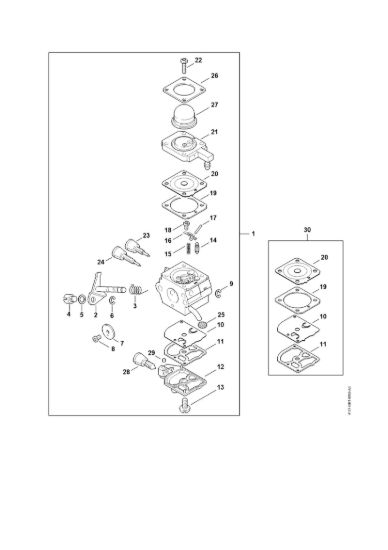 Picture of Carburatore 4137/36 KW 85