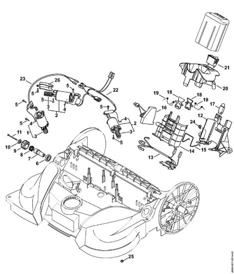Elettromotore Spazzatrici a batteria (KGA) KGA 770 della marca STIHL
