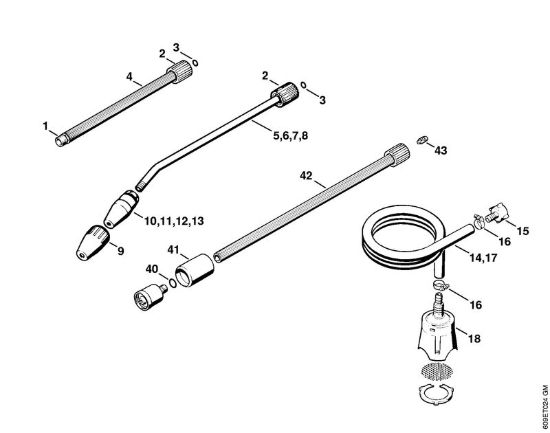 Attrezzi, accessorio a richiesta Idropulitrice elettrica (RE) RE 102 K USA della marca STIHL