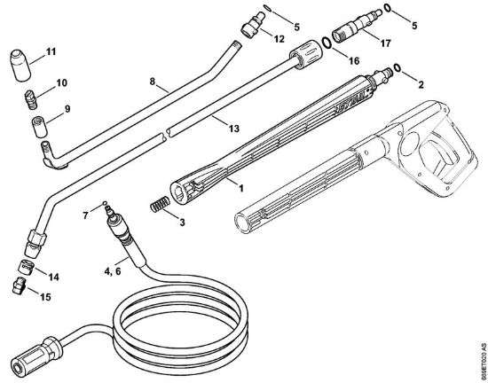 Accessori Idropulitrice elettrica (RE) RE 106 K della marca STIHL