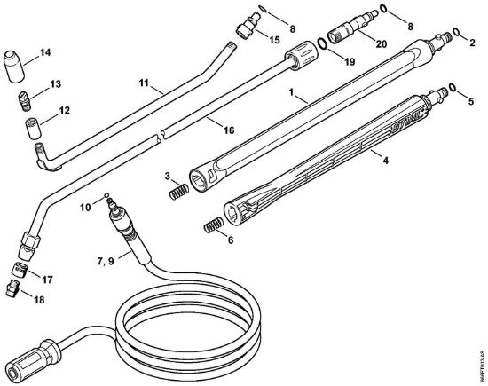 Accessori Idropulitrice elettrica (RE) RE 108 della marca STIHL