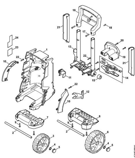 Carrello Idropulitrice elettrica (RE) RE 119 della marca STIHL