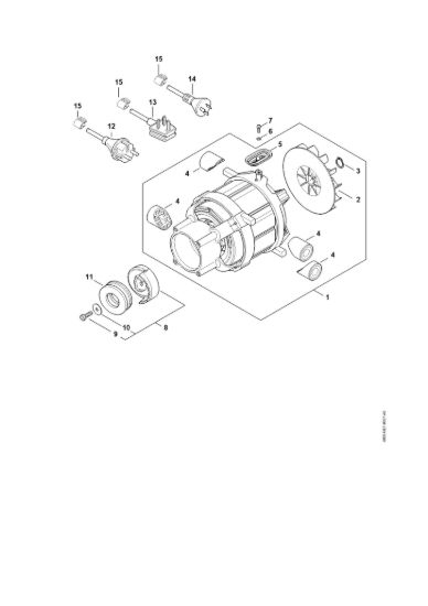 Picture of Elettromotore, Cavo di collegamento RE 120 PLUS