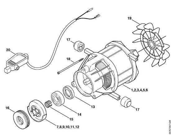Elettromotore Idropulitrice elettrica (RE) RE 127 PLUS della marca STIHL