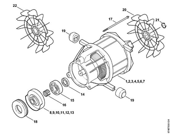 Elettromotore Idropulitrice elettrica (RE) RE 142 della marca STIHL