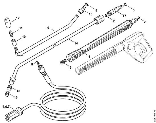 Accessori Idropulitrice elettrica (RE) RE 161 K della marca STIHL