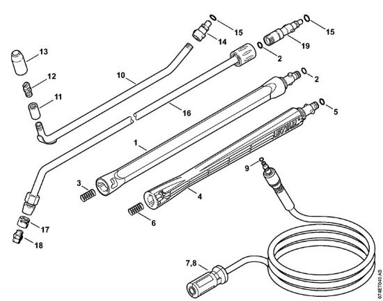 Accessori Idropulitrice elettrica (RE) RE 162 PLUS della marca STIHL