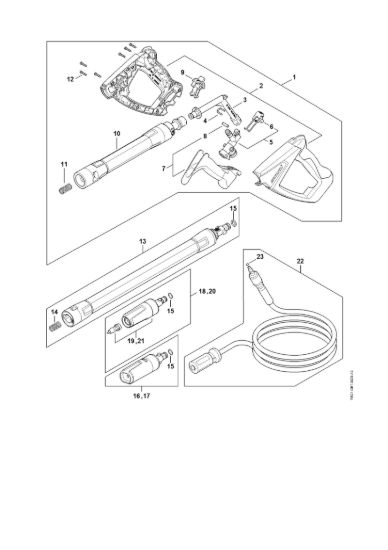 Picture of Pistola, tubo nebulizzatore RE 170
