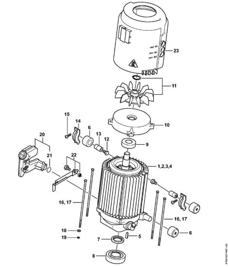 Elettromotore Idropulitrice elettrica (RE) RE 232 della marca STIHL