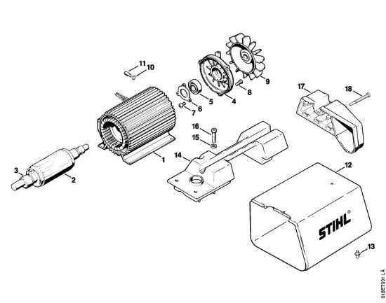 Elettromotore Idropulitrice elettrica (RE) RE 260 K della marca STIHL