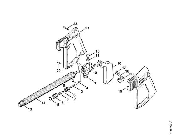 Pistola Idropulitrice elettrica (RE) RE 260 K della marca STIHL