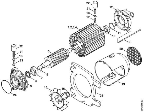Elettromotore Idropulitrice elettrica (RE) RE 281 della marca STIHL
