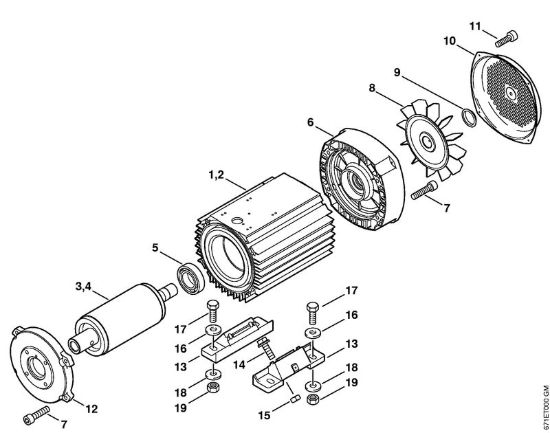 Elettromotore Idropulitrice elettrica (RE) RE 361 PLUS della marca STIHL