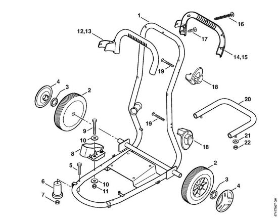 Carrello Idropulitrice elettrica (RE) RE 461 PLUS della marca STIHL