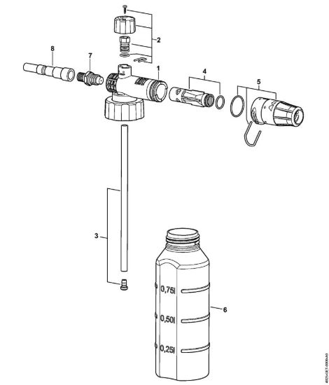 Erogatore di schiuma Idropulitrice elettrica (RE) RE 462 della marca STIHL