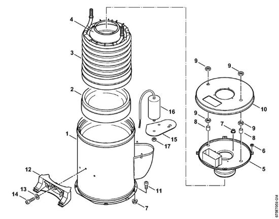 Scambiatore di calore Idropulitrice elettrica (RE) RE 521 della marca STIHL