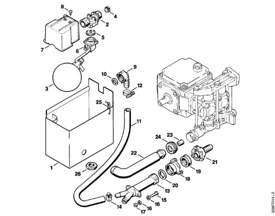 Cassetta acqua Idropulitrice elettrica (RE) RE 600 W della marca STIHL