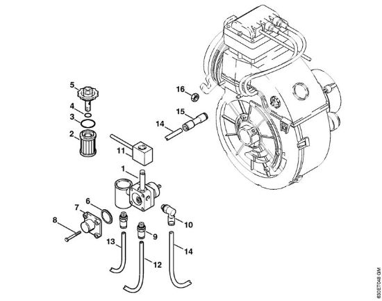 Pompa di alimentazione Idropulitrice elettrica (RE) RE 640 W della marca STIHL
