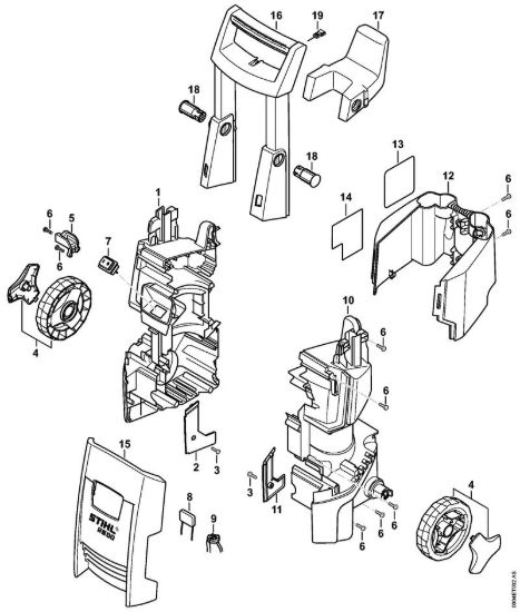 Carrello Idropulitrice elettrica (RE) RE 88 della marca STIHL