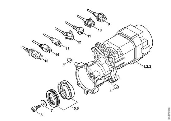 Elettromotore, Cavo di collegamento Idropulitrice elettrica (RE) RE 88 della marca STIHL