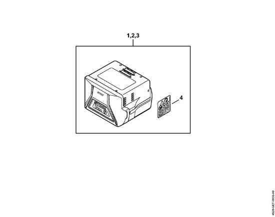Accumulatore Batterie (AK, AP, AR, AS, PS) AK 20 della marca STIHL