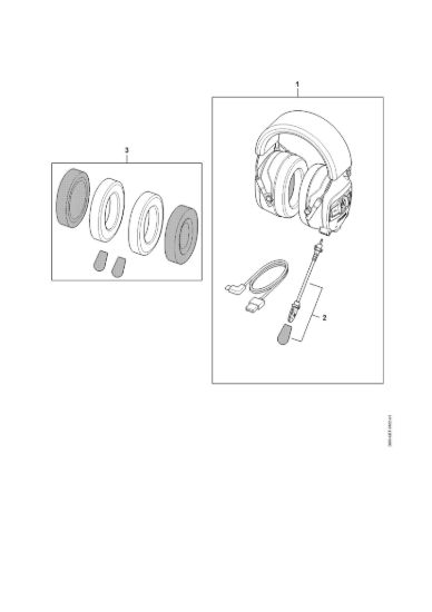Picture of Cuffia auricolare ADVANCE ProCOM Cuffia auricolare ADVANCE ProCOM