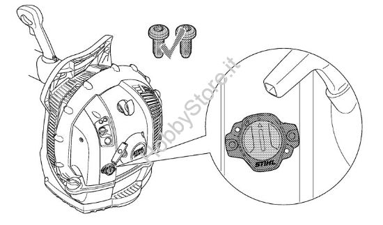 Smart Connector Soffiatori (BG, BR) BR 500 della marca STIHL