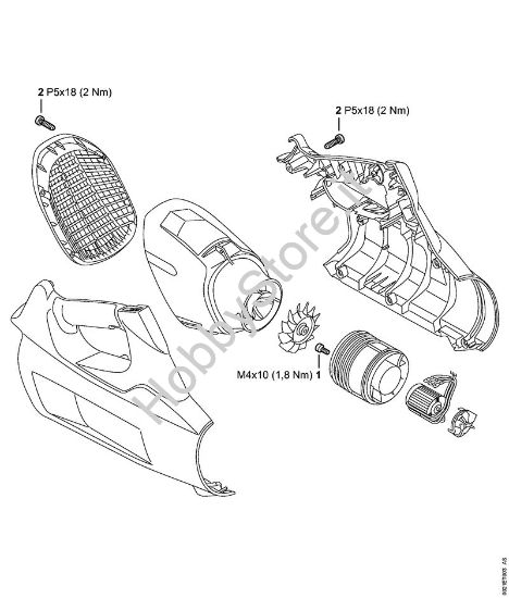 Coppie di serraggio Soffiatori a batteria (BGA) BGA 100 della marca STIHL