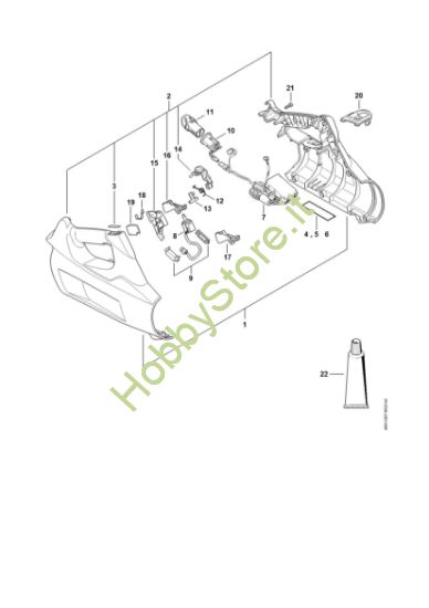 Picture of Corpo impugnatura, Modulo elettronico BGA 100