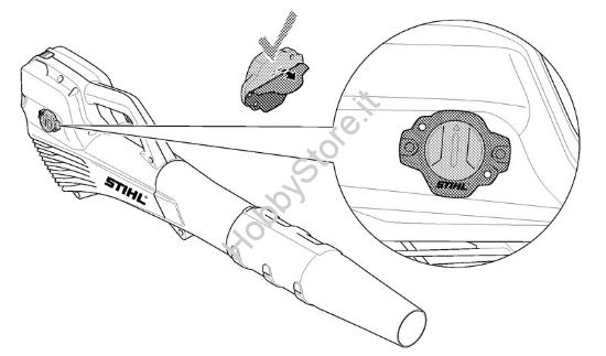 Smart Connector Soffiatori a batteria (BGA) BGA 56 della marca STIHL