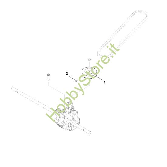 Picture of A - Puleggia per cinghia trapezoidale AAL 050 P AAL 050.0 P