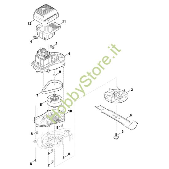 Picture of D - Motore, lama RME 339.0