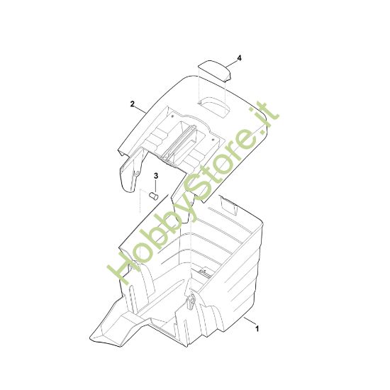 Picture of E - Cesto raccolta erba RME 339.0