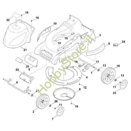 Picture of D - Scocca, autotelaio RME 545.0 C