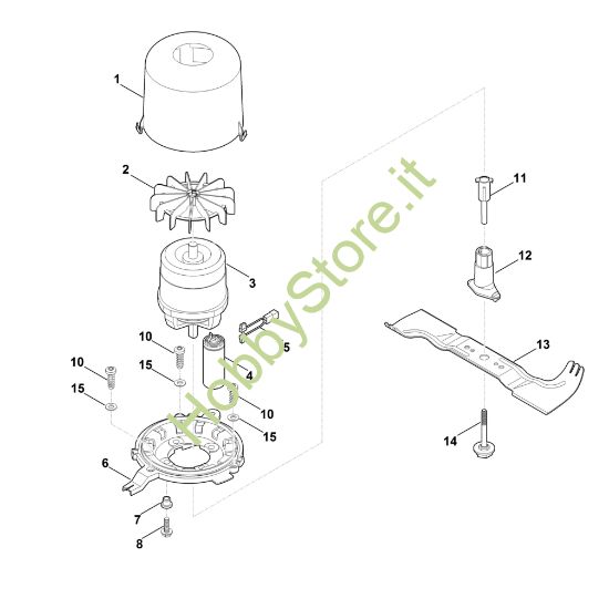 Picture of E - Motore, lama RME 545.0 C