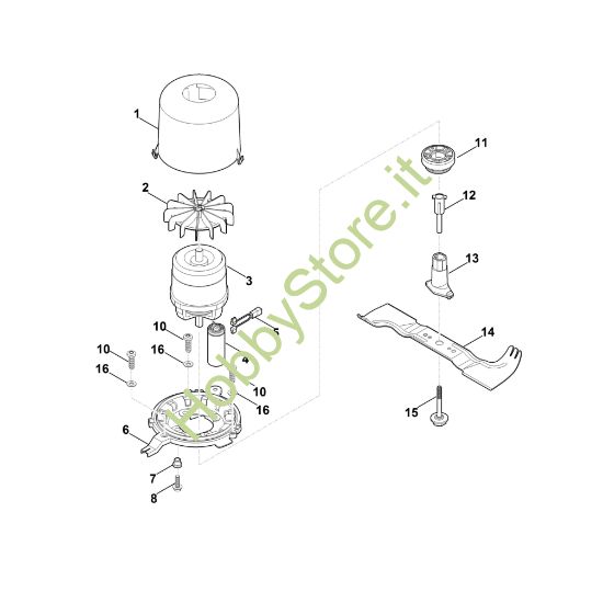 Picture of F - Motore, lama RME 545.0 V