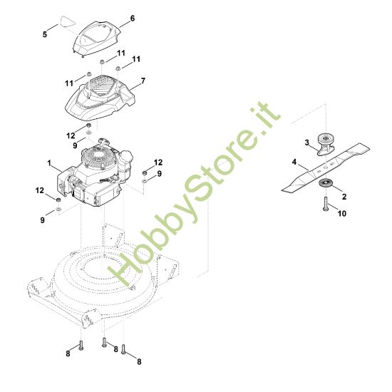 Picture of C - Motore, lama RM 2.0 RC