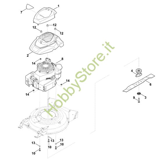 Picture of E - Motore, lama RM 2.0 RT