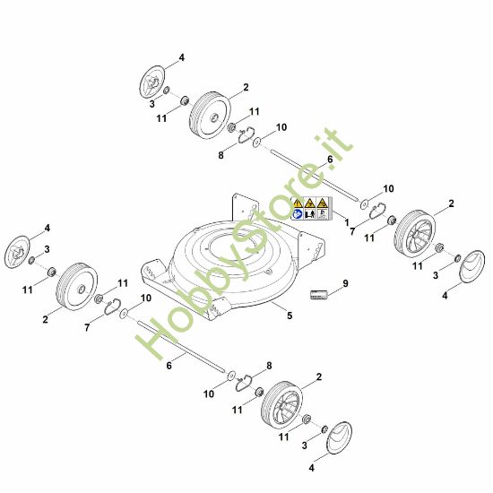 Picture of B - Scocca, autotelaio RM 2.1 R