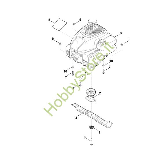 Picture of D - Motore, lama RM 248.0