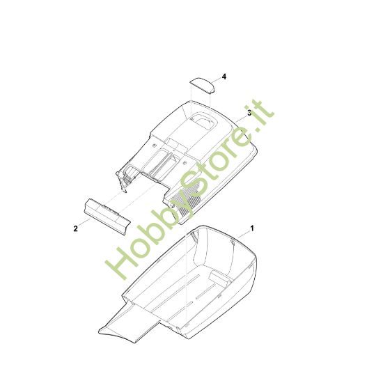 Picture of E - Cesto raccolta erba RM 248.0