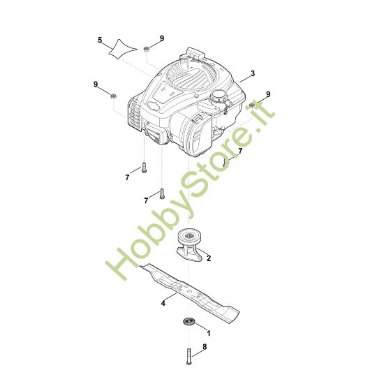 Picture of D - Motore, lama RM 248.0 T