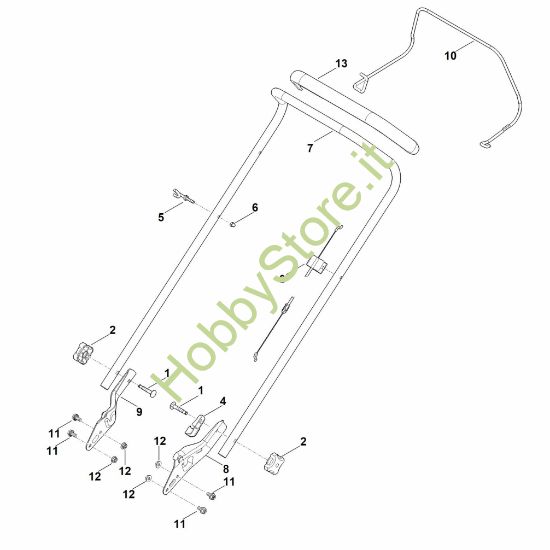 Picture of A - Manubrio RM 248.1
