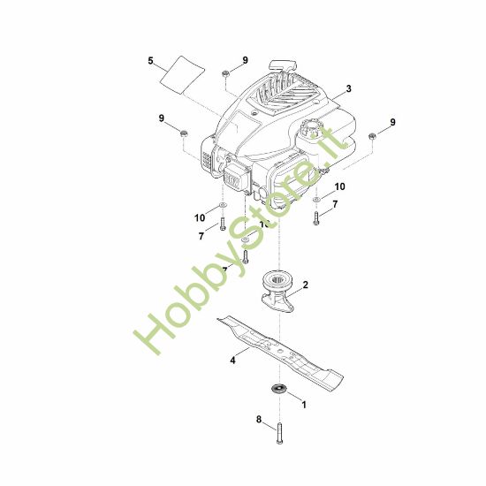 Picture of D - Motore, lama RM 248.1