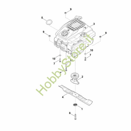 Picture of D - Motore, lama RM 248.2