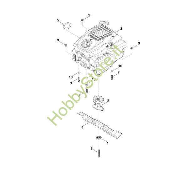 Picture of D - Motore, lama RM 248.2 T