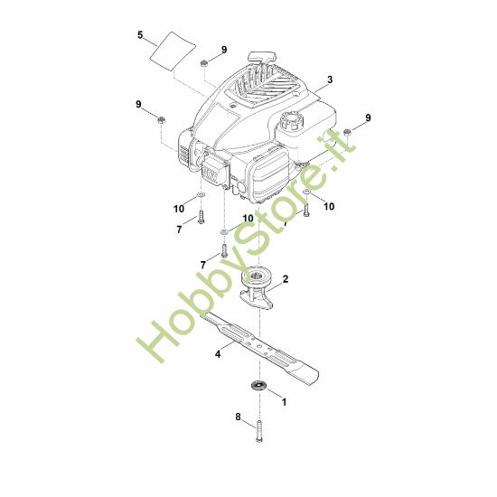 Picture of D - Motore, lama RM 253.1 T