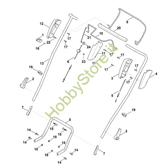 Picture of A - Manubrio RM 4.0 RT
