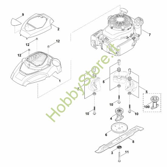 Picture of E - Motore, lama RM 4.0 RTP