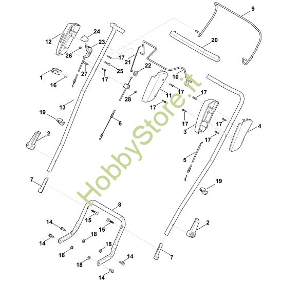 Picture of A - Manubrio RM 4.0 RV